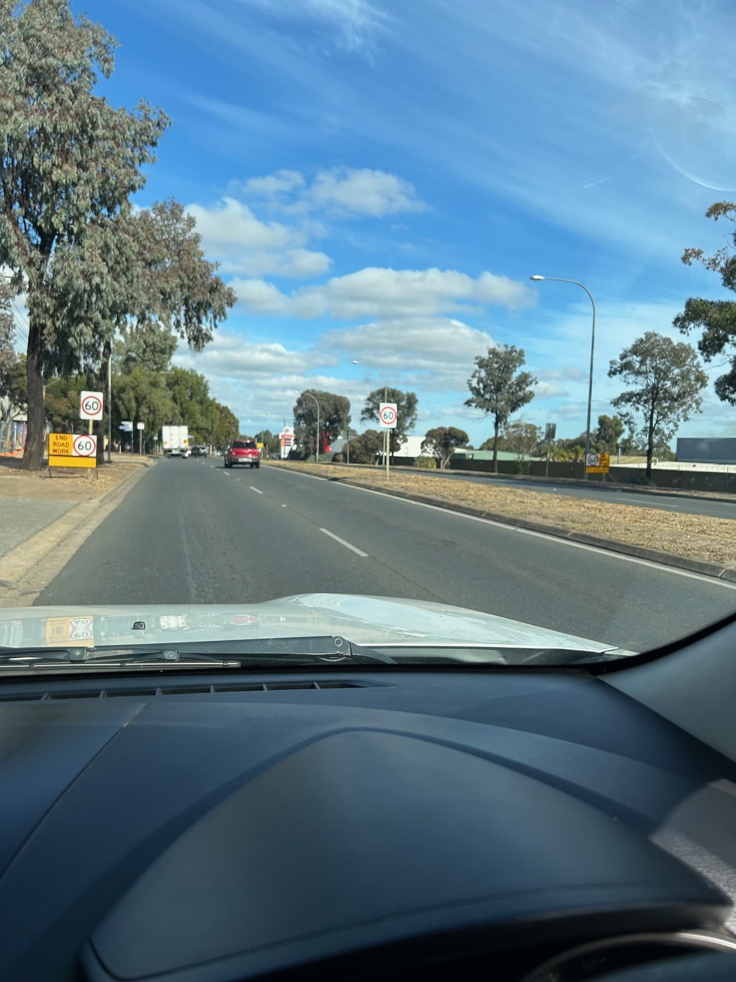 Roadworks supporting a local South Australian community